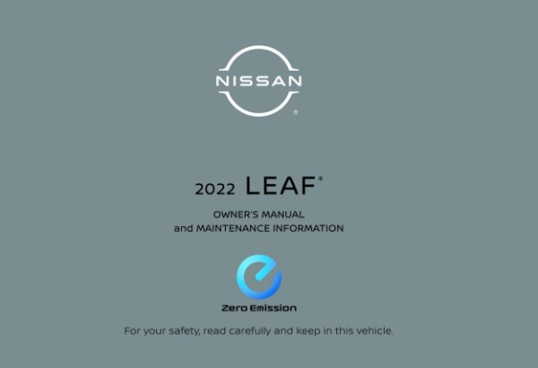 2022 Nissan LEAF Owner's Manual