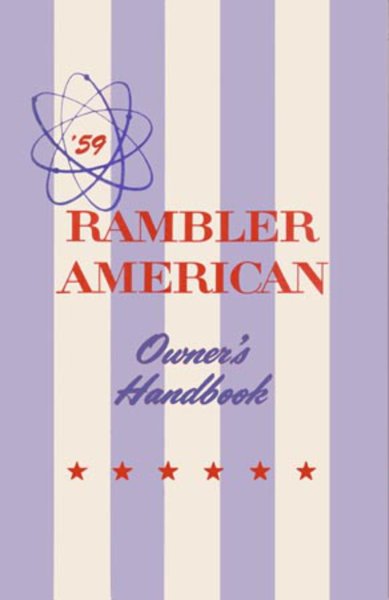 1959 AMC American Owner's Manual