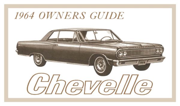 1964 Chevrolet Chevelle, El Camino Owner's Manual