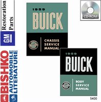 1959 BUICK Full Line Body, Chassis & Electrical Service Manual sample image