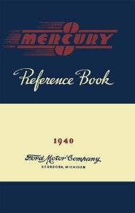 1940 Mercury Series O9A Owner's Manual