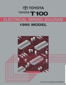 1995 Toyota T100 Wiring Diagrams Manual