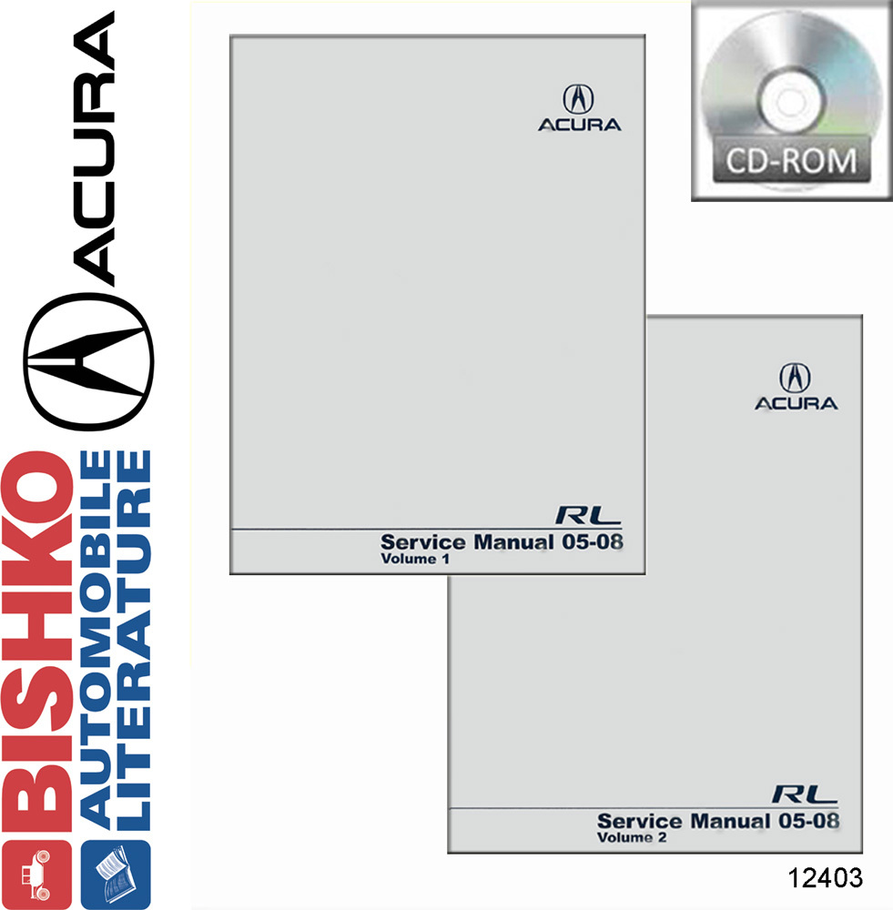 2005–2008 Acura RL Factory Shop Service Manual