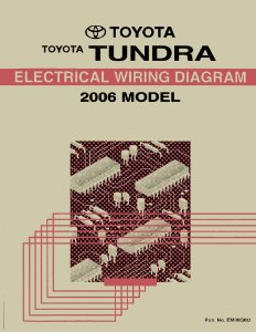 2006 Toyota Tundra Wiring Diagrams Manual