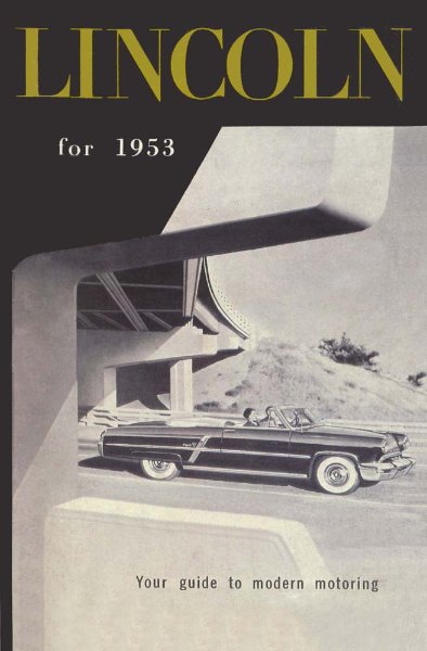 1953 Lincoln Capri, Cosmopolitan Owner's Manual