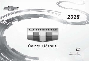 2018 Chevrolet Camaro Owner's Manual