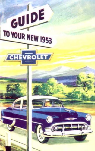 1953 Chevrolet Corvette Owner's Manual