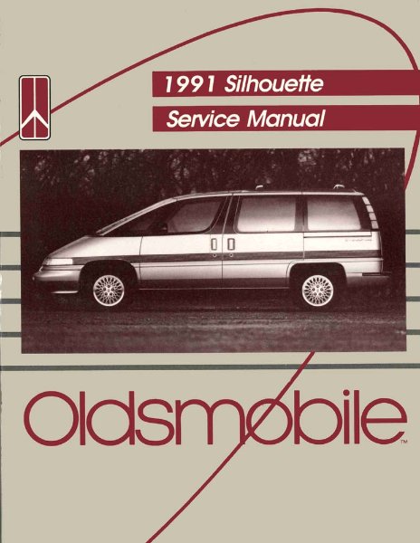1991 Oldsmobile Silhouette Factory Shop Service Manual