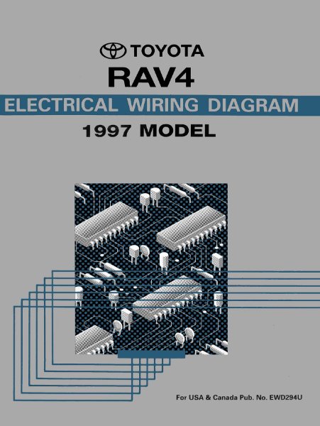 1997 Toyota RAV4 Wiring Diagrams Manual