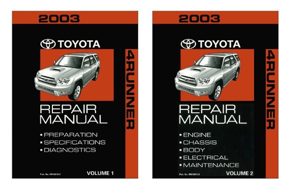 2003 Toyota 4-Runner Factory Shop Service Manual