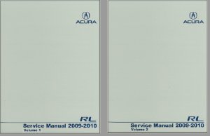 2009–2010 Acura RL Factory Shop Service Manual