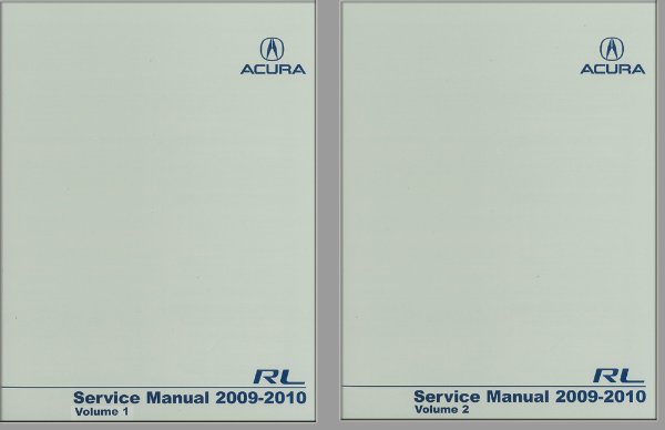 2009–2010 Acura RL Factory Shop Service Manual
