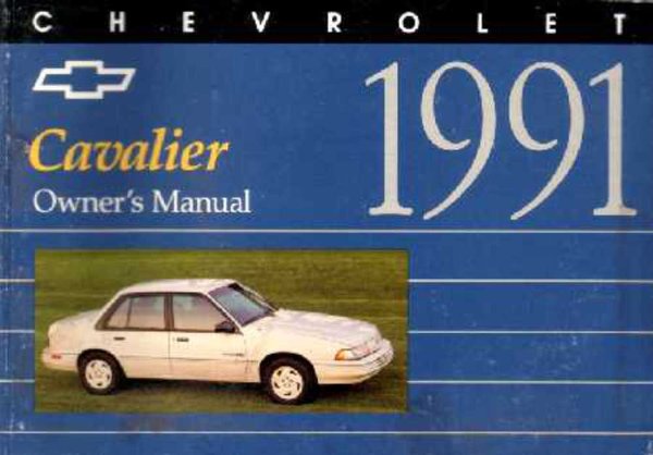 1991 Chevrolet Cavalier Owner's Manual