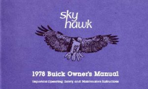 1978 Buick Skyhawk Owner's Manual