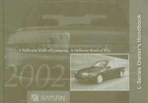 2002 Saturn L-Series Owner's Manual