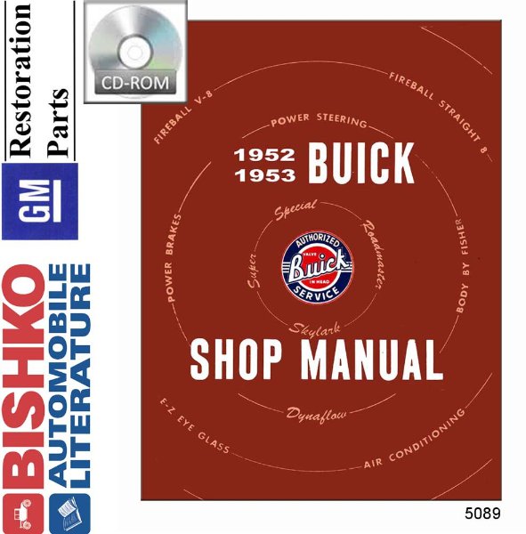 1952–1953 Buick All Models Factory Shop Service Manual