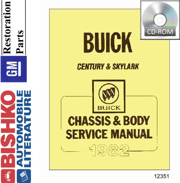 1982 Buick Century, Skylark Factory Shop Service Manual