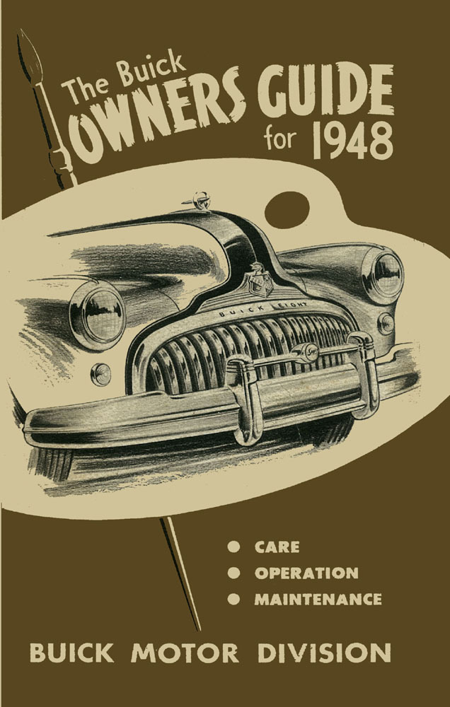 1948 Buick Roadmaster Series 70, Special Series 40, Super Series 50 Owner's Manual