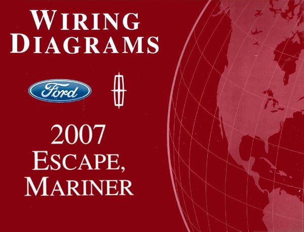 2007 Ford Truck Escape, Mariner Wiring Diagrams Manual