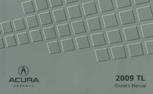 2009 Acura TL Owner's Manual
