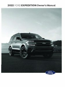 2022 Ford Expedition Owner's Manual