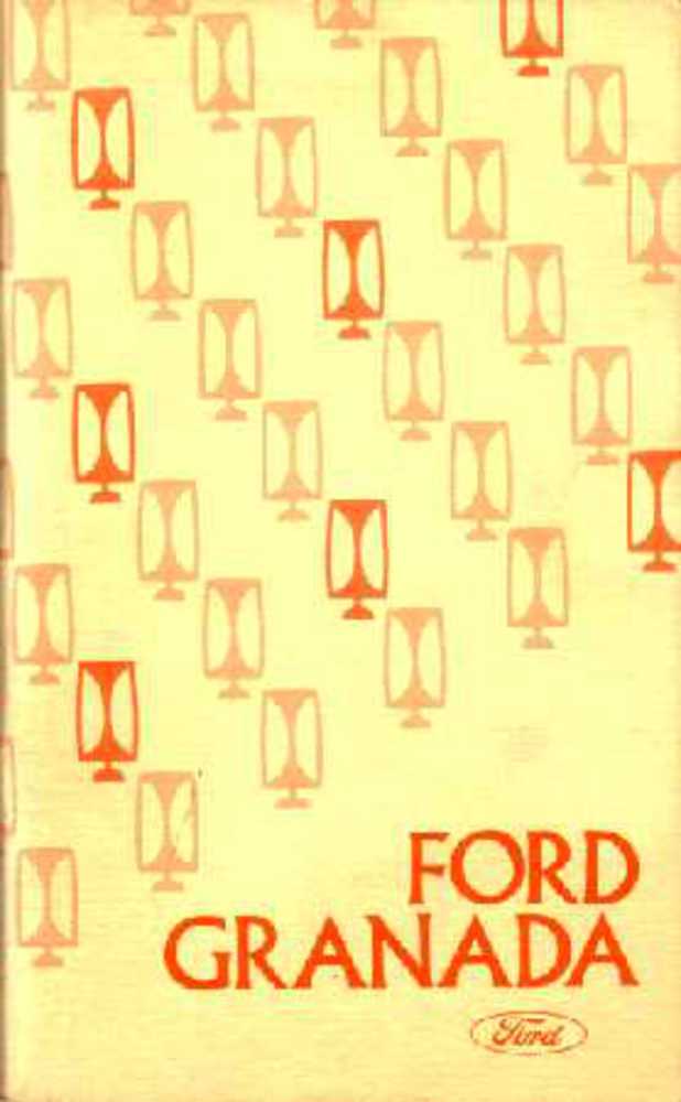 1981 Ford Granada Owners Manual User Guide Operator Book