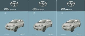 2009 Scion xD Factory Shop Service Manual