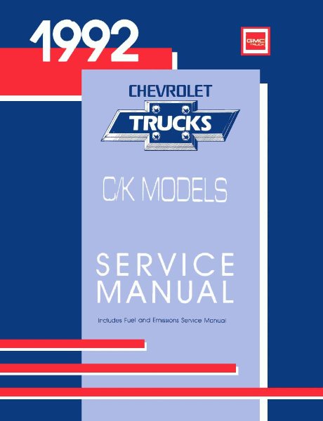 1992 Chevrolet C10, C20, C30, K10, K20