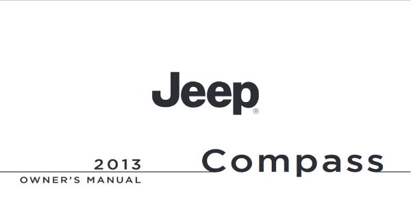 2013 Jeep Compass Owner's Manual