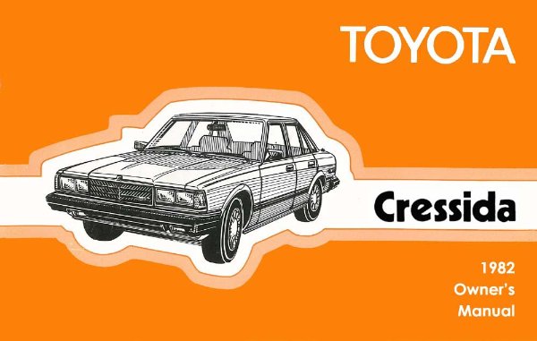 1982 Toyota Cressida Owner's Manual