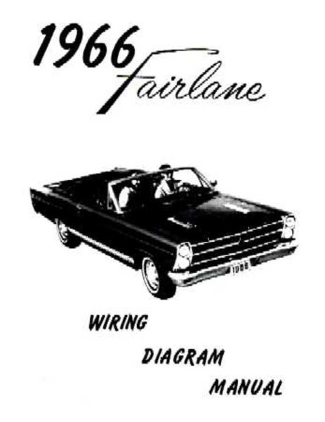 1966 Ford Fairlane Wiring Diagrams Manual