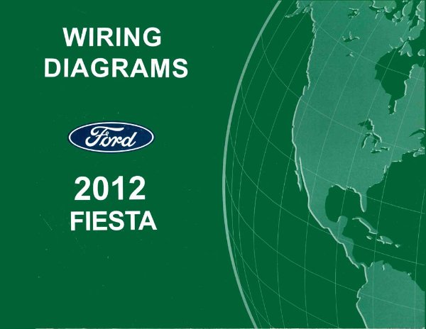 2012 Ford Fiesta Wiring Diagrams Manual