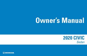 2020 Honda Civic Sedan Owner's Manual