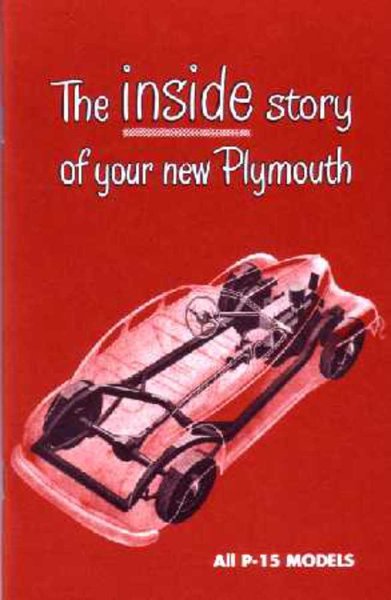 1946–1948 Plymouth All Models Owner's Manual