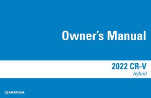 2022 Honda CR-V Hybrid Owner's Manual
