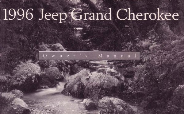 1996 Jeep Grand Cherokee Owner's Manual