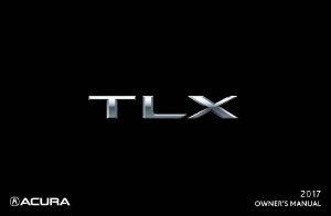 2017 Acura TLX Owner's Manual