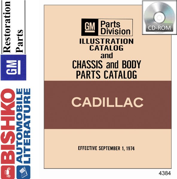 1970 1972 1973 1974 1975 Cadillac Parts Numbers Book List Guide PDF Interchange