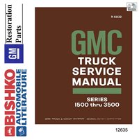 1968 GMC 1500-3500 TRUCK Body, Chassis & Electrical Service Manual