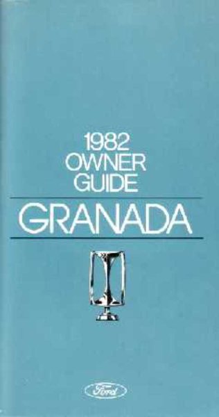 1982 Ford Granada Owner's Manual