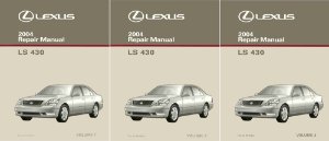 2004 Lexus LS 430 Factory Shop Service Manual