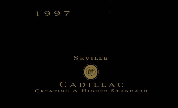 1997 Cadillac Seville Owner's Manual