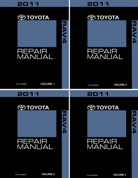 2011 Toyota Rav4 Factory Shop Service Manual