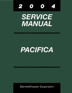 2004 Chrysler Pacifica Factory Shop Service Manual
