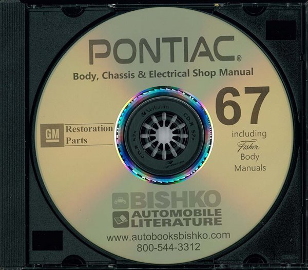 1967 Pontiac ALL MODELS FISHER BODY Factory Shop Service Manual