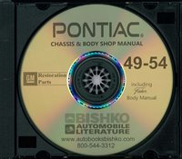 1949-54 PONTIAC Body, Chassis & Electical Shop Manual sample image