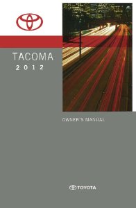 2012 Toyota TACOMA Owner's Manual