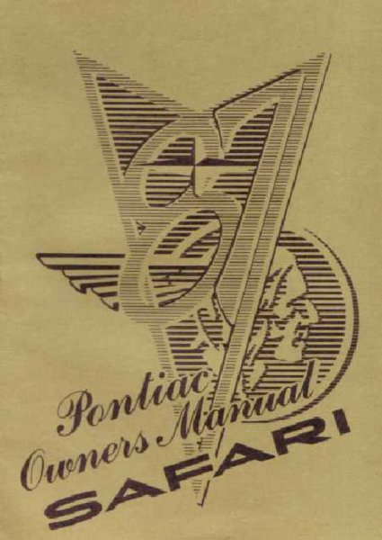 1987 Pontiac Safari Owner's Manual