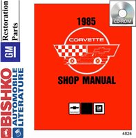 1985 CHEVROLET CORVETTE Body, Chassis & Electrical Service Manual sample image