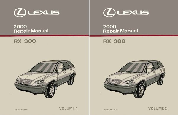 2000 Lexus RX 300 Factory Shop Service Manual